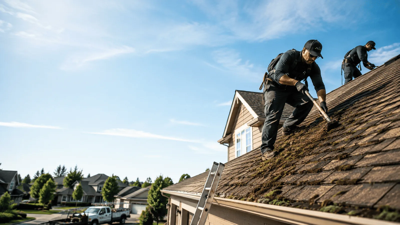 Roof Moss Removal in Hundred, WV near me